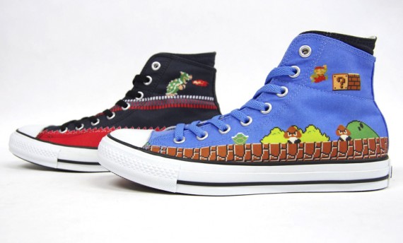 Converse Chuck Taylor All Star x Super Mario Bros "double upper"