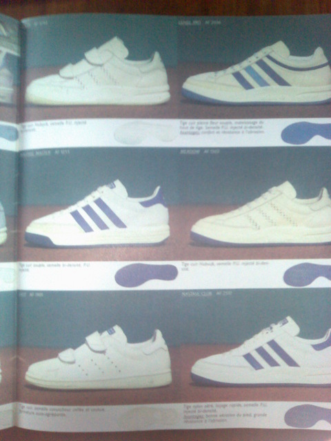 basket adidas ancien modele