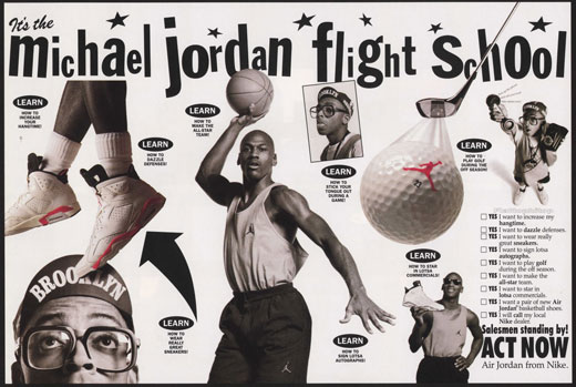 Vintage - Publicité Air Jordan 1988-1991
