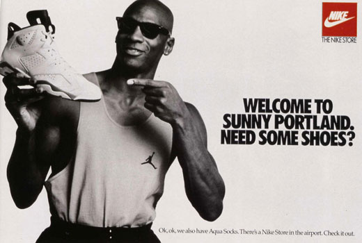 Publicités Michael Air Jordan Spike Lee (Mars Blackmon)