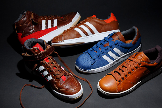 Adidas clearance chaussure cuir
