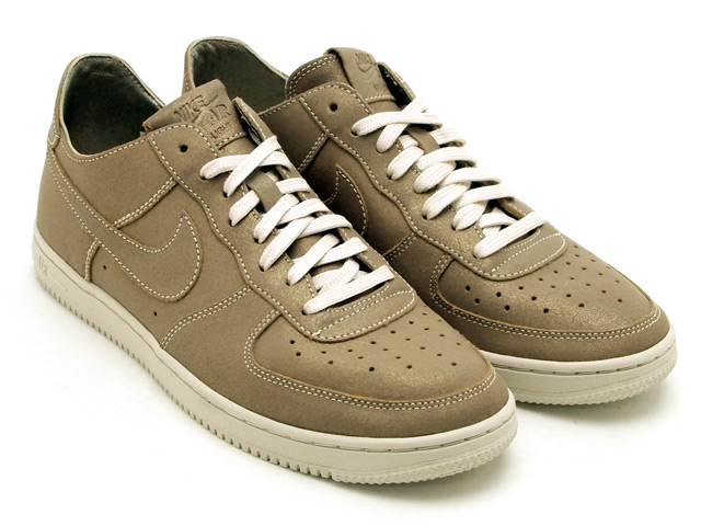 Nike Air Force 1 Low Light Metallic Gold Grain