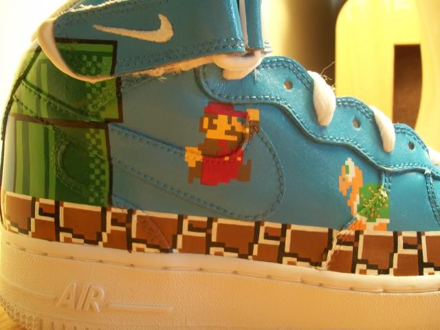 nike air force 1 super mario