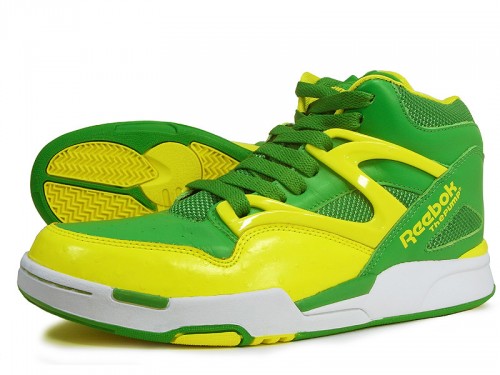 Reebok Pump Omni Lite Yellow Green