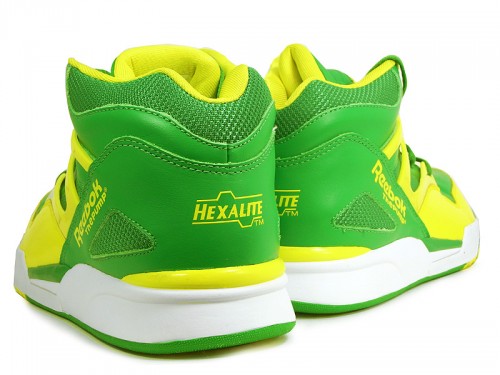 Reebok Pump Omni Lite Yellow Green