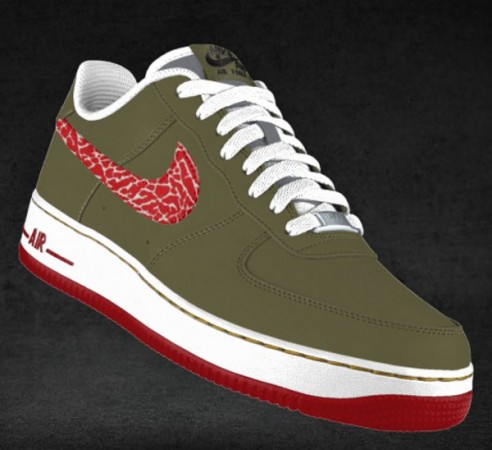 air force 1 avec motif