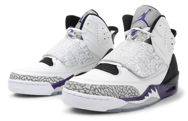 Jordan son of mars white purple store