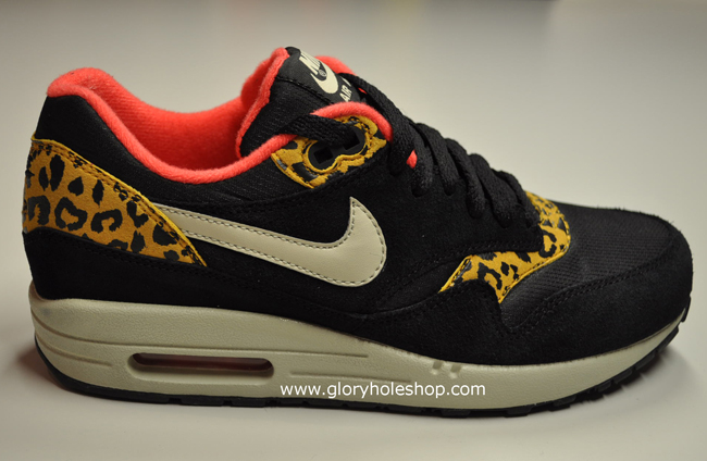 Nike Air Max 1 Black Leopard