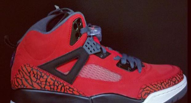 Air Jordan Spizike Red Black