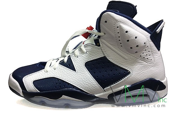 Air Jordan 6 Rétro Olympic 2012