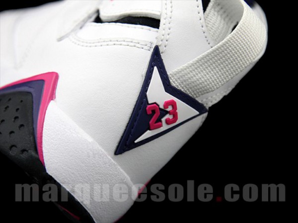 Air Jordan 7 GS White/Pink