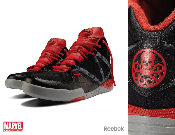 reebok pump marvel