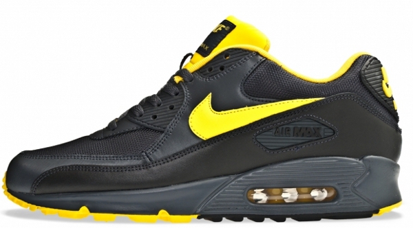 nike air max 90 black yellow