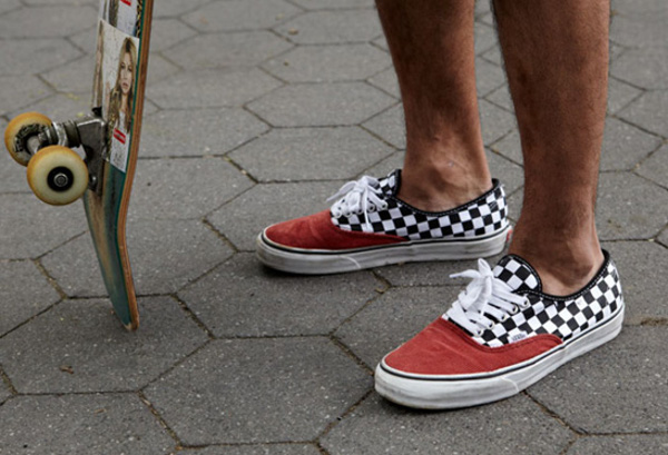 vans authentic checkerboard x supreme