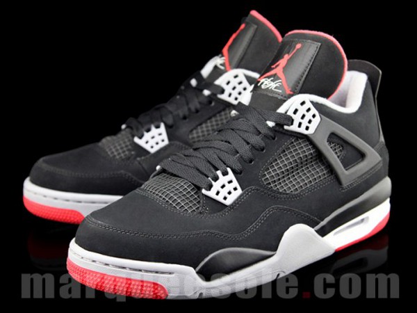 Air Jordan 4 Black Cement Retro 2012