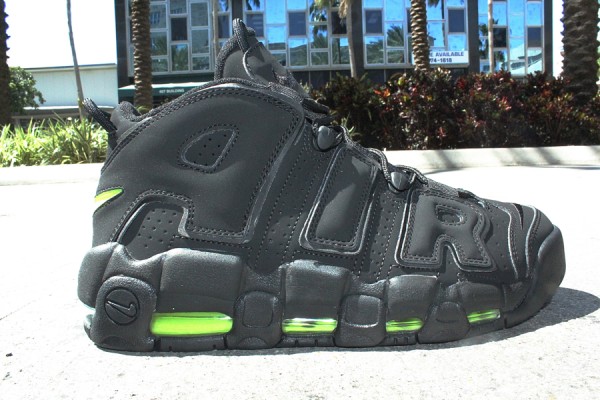 Nike Air More Uptempo Black/Volt Olympic