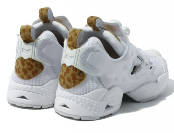 Reebok Insta Fury Pump White Leopard