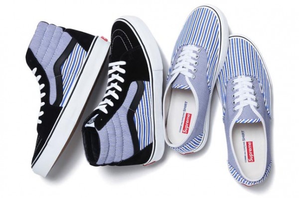 Vans x Supreme x Comme des Garçons : une collab' explosive !