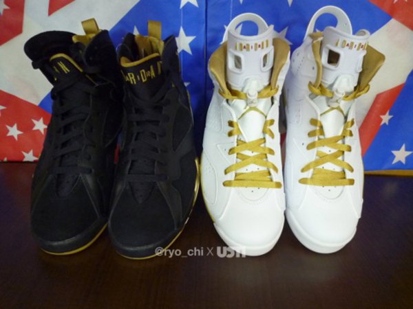 Air Jordan 6/7 Golden Moment