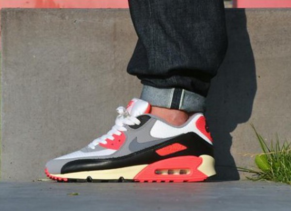 nike air max 90 infrared vintage og 