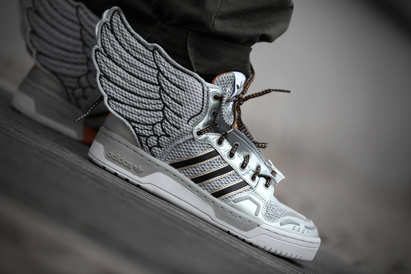 adidas jeremy scott wings 2.0 gris femme