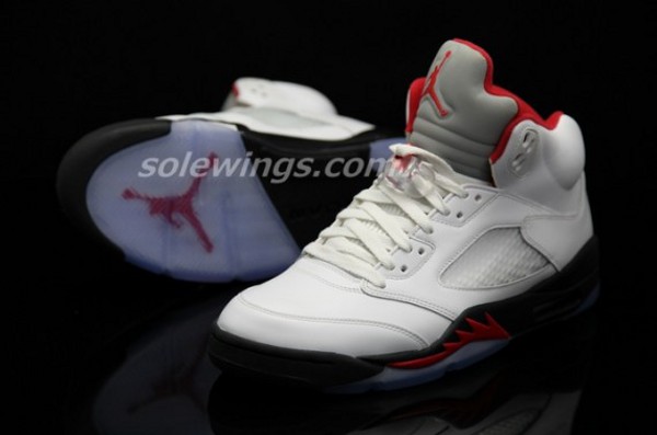 Air Jordan 5 (V) Retro Fire Red 2013