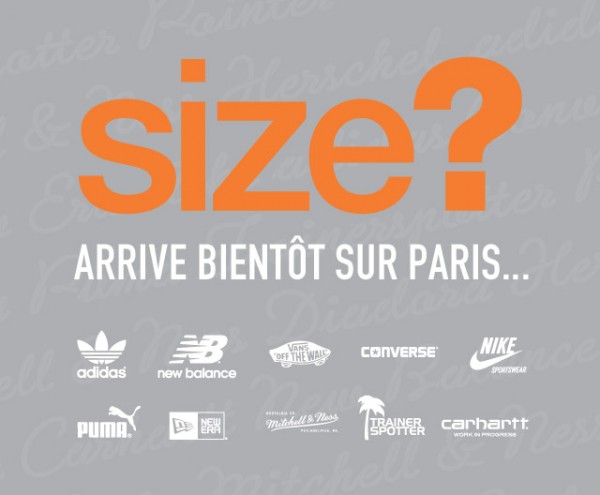 La boutique de sneakers Size? débarque à Paris 
