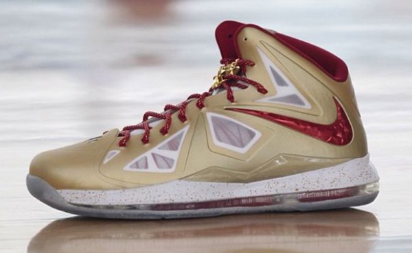 Nike Lebron 10 Gold MVP