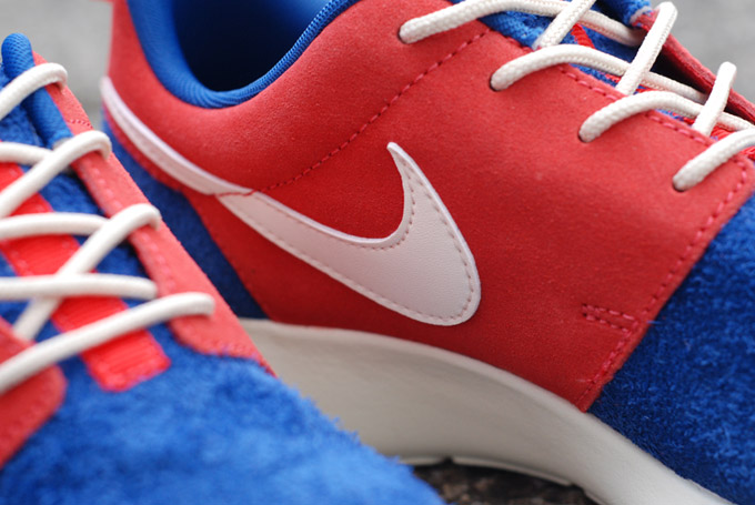 Nike roshe run shop rouge et bleu