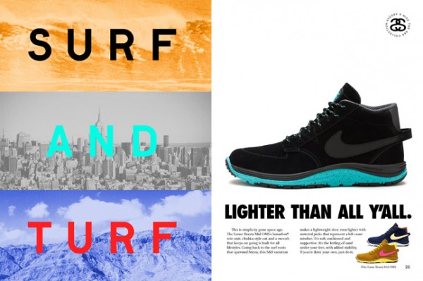 Nike & Stussy : Dunk High OMS, Mogan II et Lunar Braata