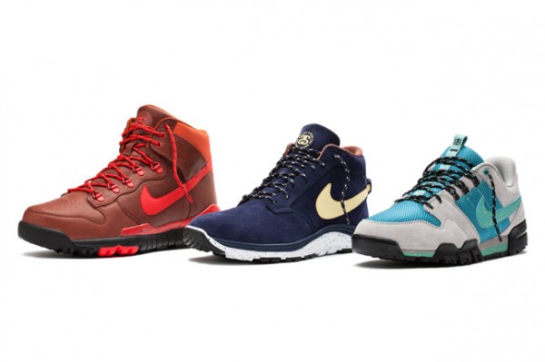 Nike & Stussy : Dunk High OMS, Mogan II et Lunar Braata