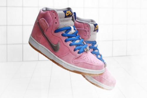 pink dunks flight club
