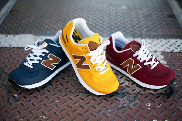 new balance 574 femme jaune