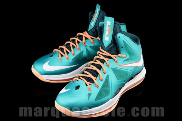 Nike Lebron 10 Miami Dolphins