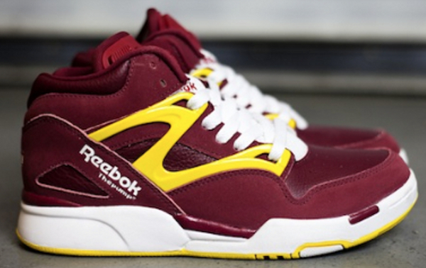 reebok pump marron