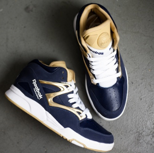 Reebok Pump Omni Lite bordeaux bleu chaussure