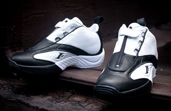 reebok answer black and white