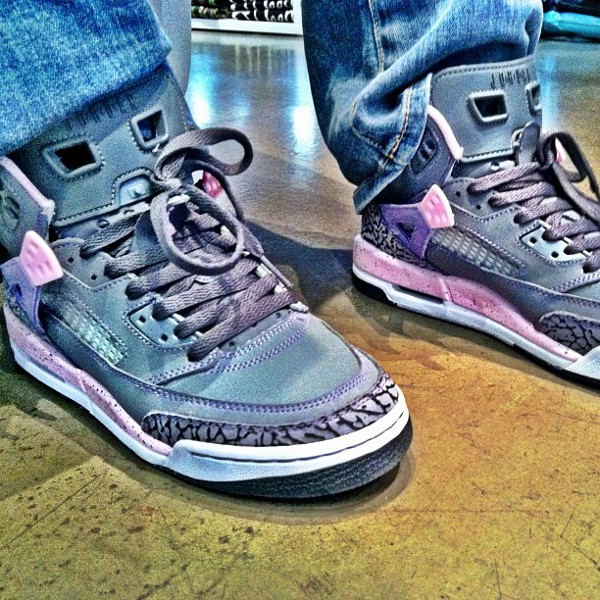 Air Jordan Spizike Grey/Pink