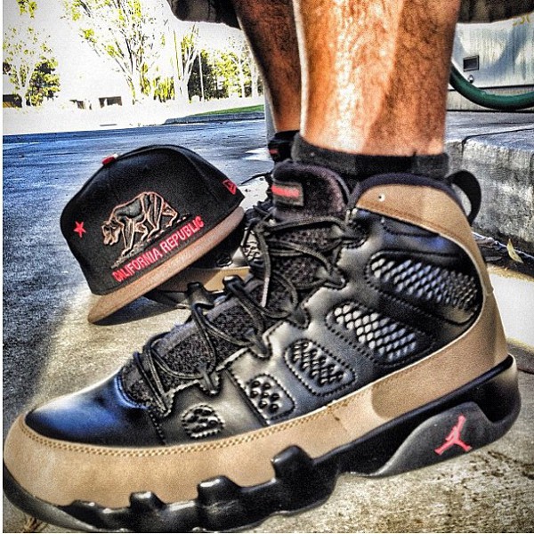 air jordan 9 olive for sale