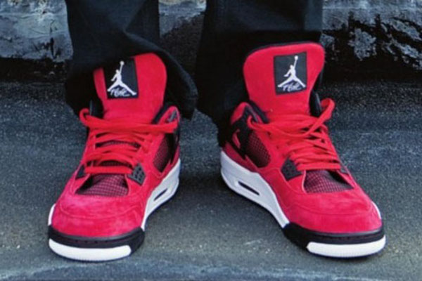 air jordan retro 4 rouge