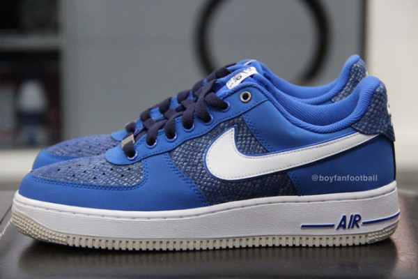 Air Force 1 Low "serpent bleu"