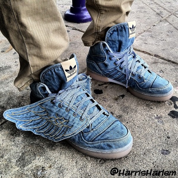 Adidas Originals Jeremy Scott Wings Denim