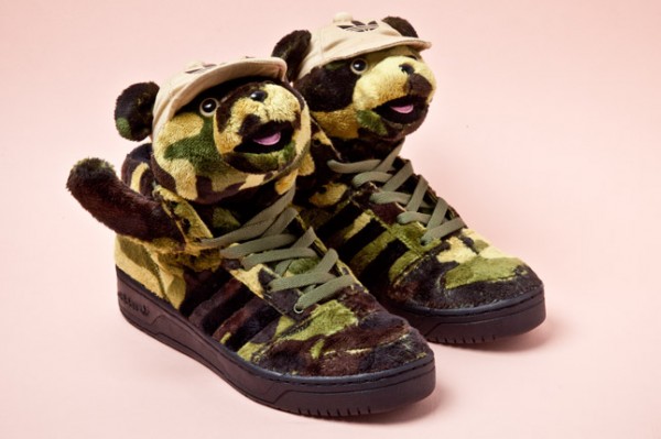 Adidas Originals Jeremy Scott Camo Bear 