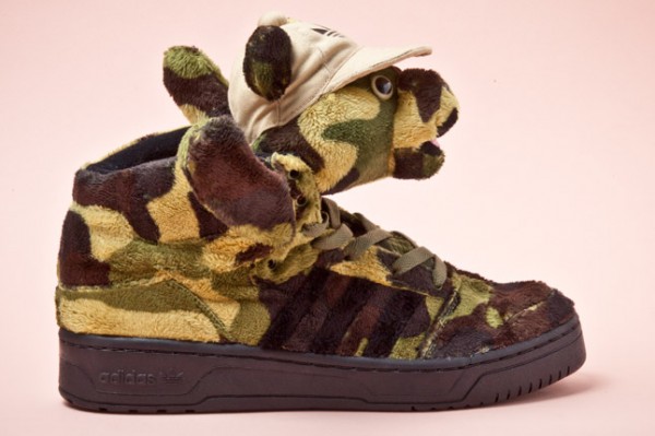 Adidas Originals Jeremy Scott Camo Bear 