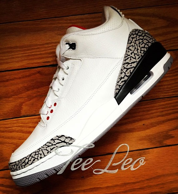 Air Jordan 3 Nike Air logo