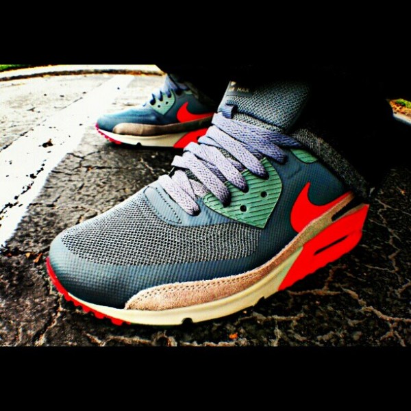 Nike Air Max 90 Hyperfuse Hast Sunburst Granite