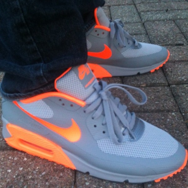 Nike Air Max 90 Hyperfuse Stealth Total Orange