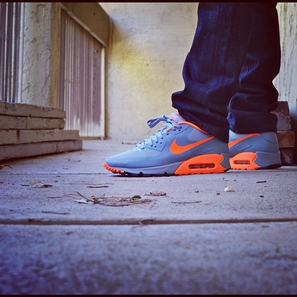 Nike Air Max 90 Hyperfuse Stealth Total Orange