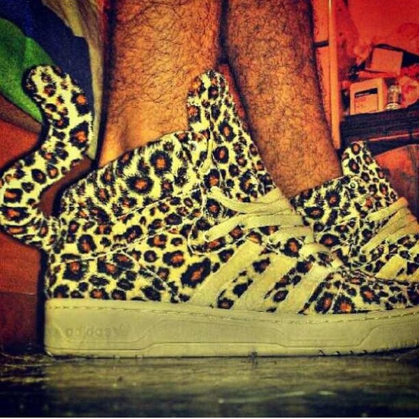 Adidas Originals Jeremy Scott Leopard 