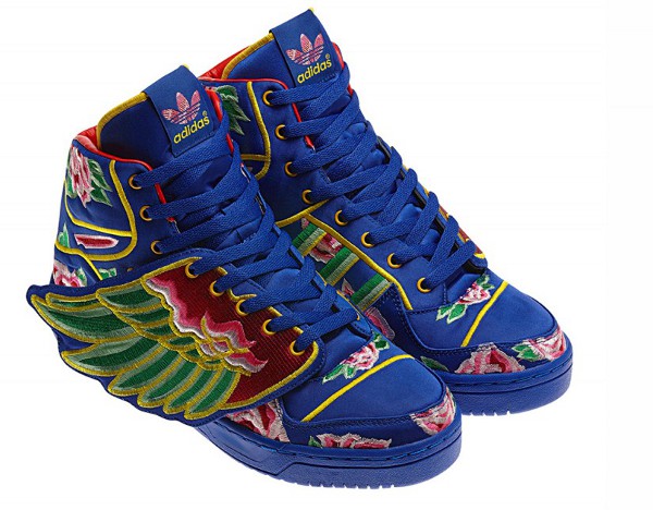 adidas jeremy scott wings bleu homme